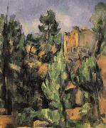 landscape rocks 3 Paul Cezanne